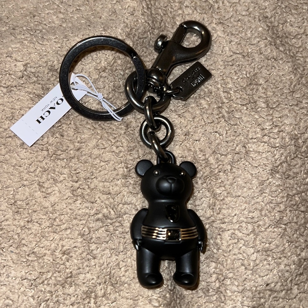 Coach Disney Black Panther keyfob keychain